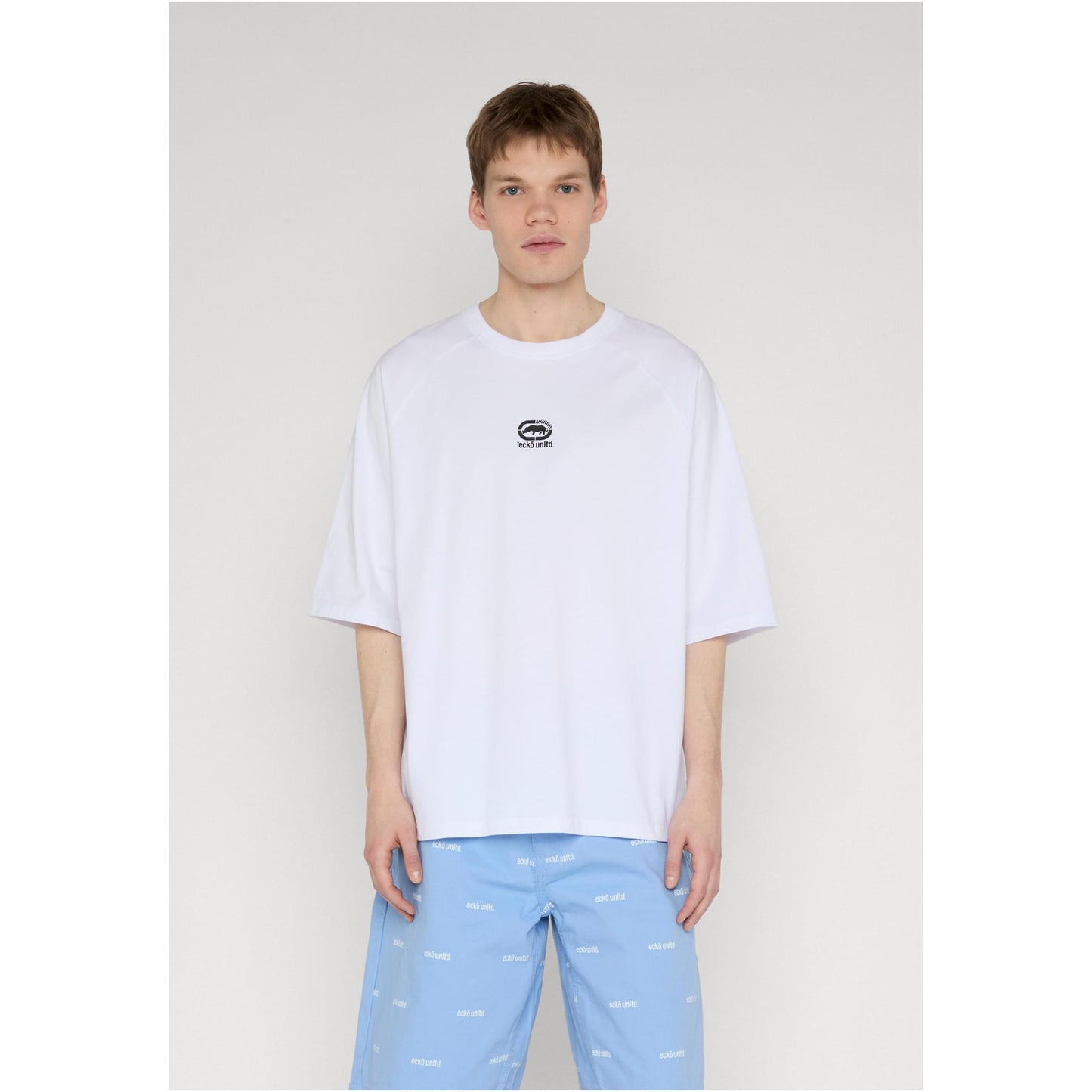 t-shirt Ecko quiet tee white