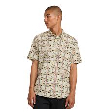 camicia m/c RVCA la eye floral shirt ss