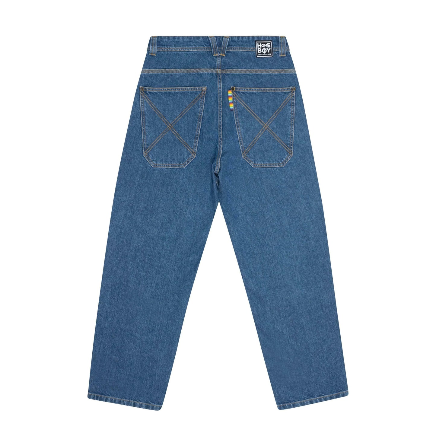 jeans baggy HOMEBOY x-tra loose denim blue