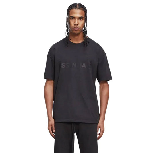 t-shirt Essentials Fear of God boxy applique black
