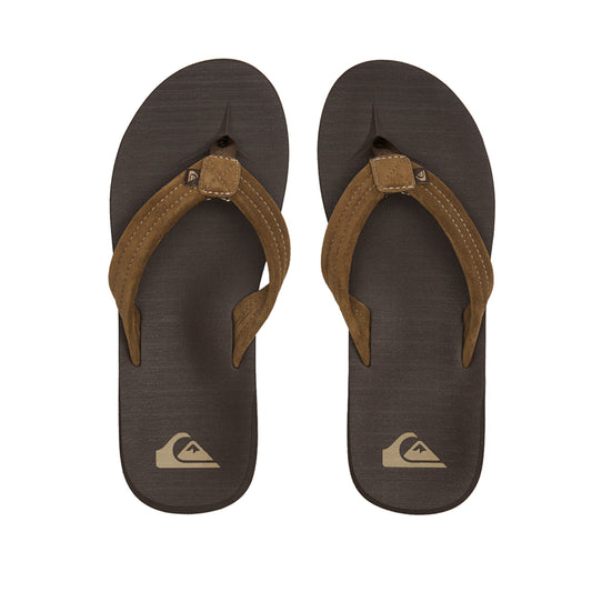 infradito Quiksilver sandals carver suede tan