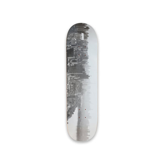 tavola skate Hopps nyc skyline deck 8.5 compreso grip
