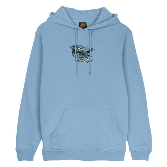 felpa cappuccio Santacruz braun Fever dream hood crystal blue