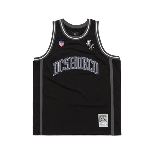 canotta basket DC SHOES hoops jersey black