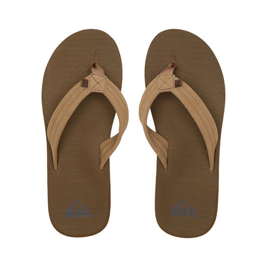 infradito Quiksilver sandals carver suede brown