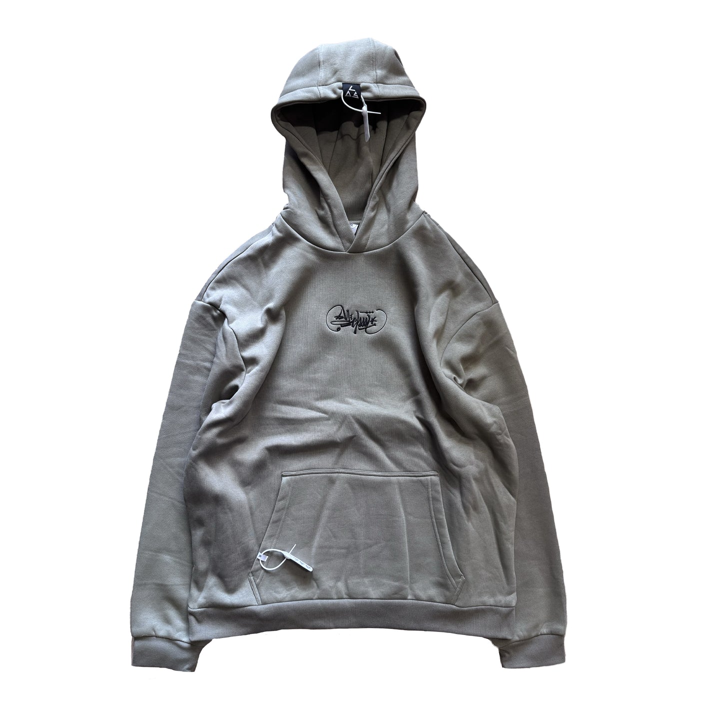felpa cappuccio OldschoolPesaro® Thermal hoodie 2026 green Tg XL