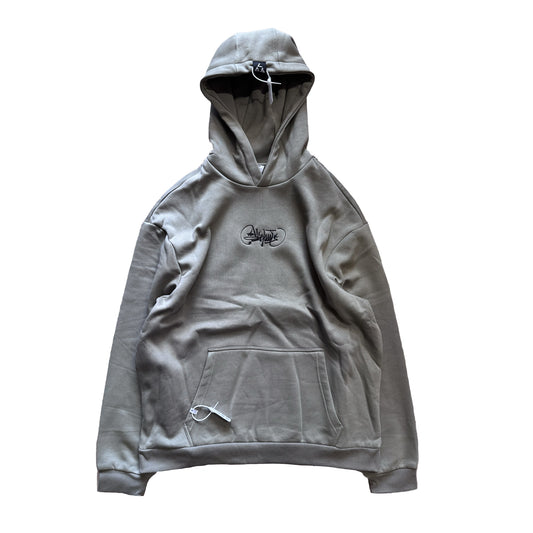 felpa cappuccio OldschoolPesaro® Thermal hoodie 2026 green Tg XL