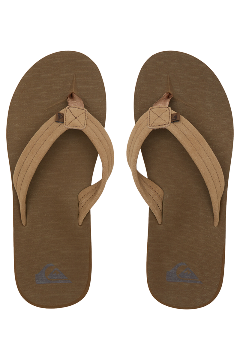 infradito Quiksilver sandals carver suede brown