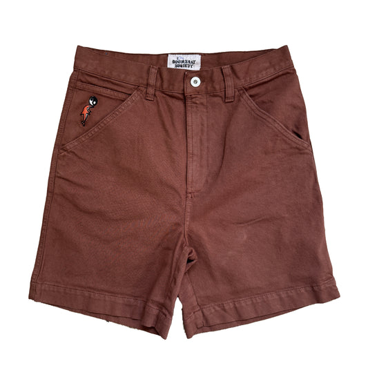 t-shirt Doomsday earth denim shorts bermuda tg 28 ( XS )