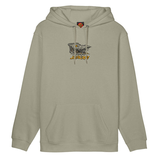 felpa cappuccio Santacruz braun Fever dream hood stone grey