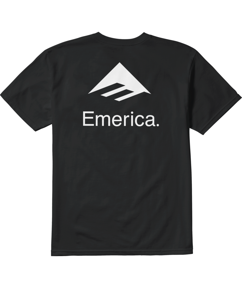 t-shirt Emerica lokup tee black
