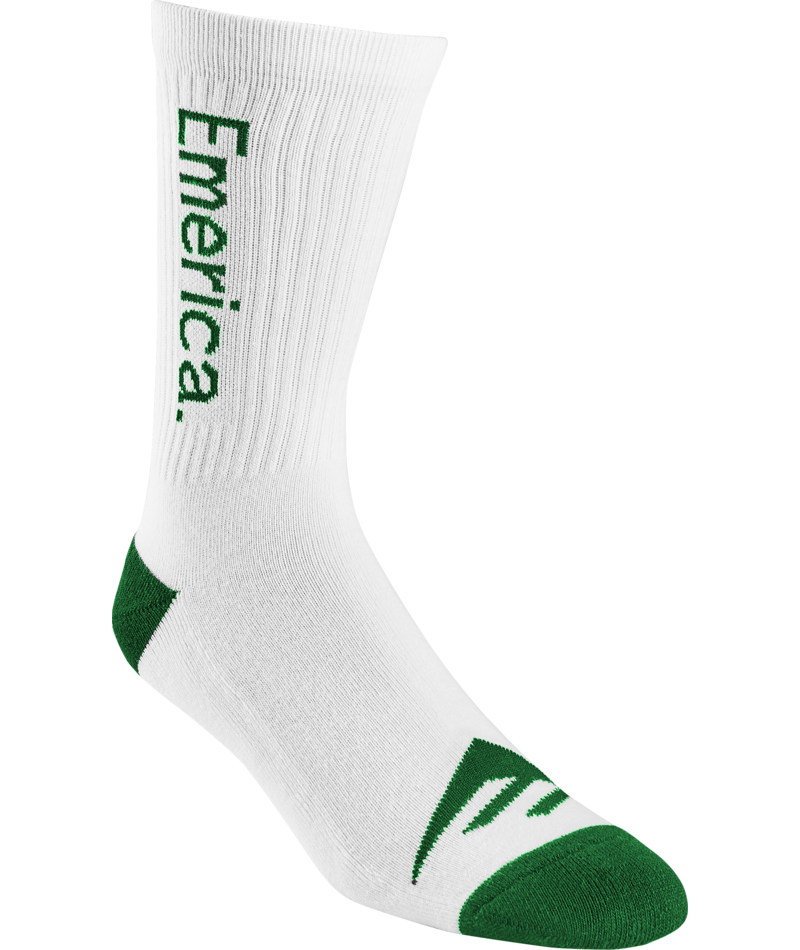 calzini Emerica pure crew white one size