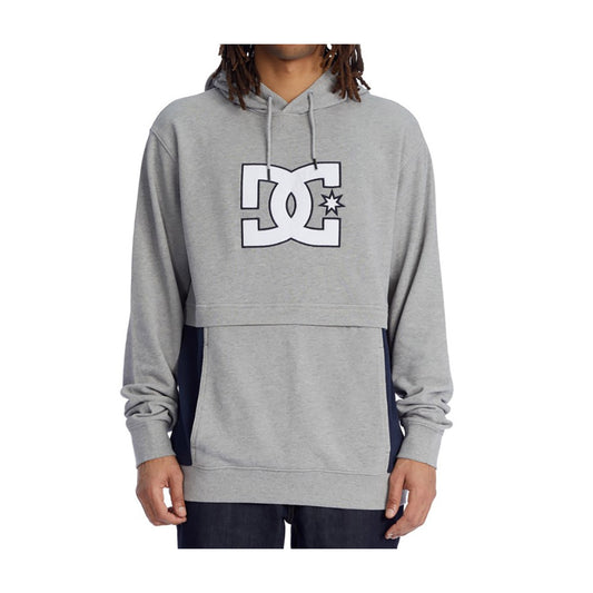 felpa cappuccio DC SHOES Bandwidth hoodie grey