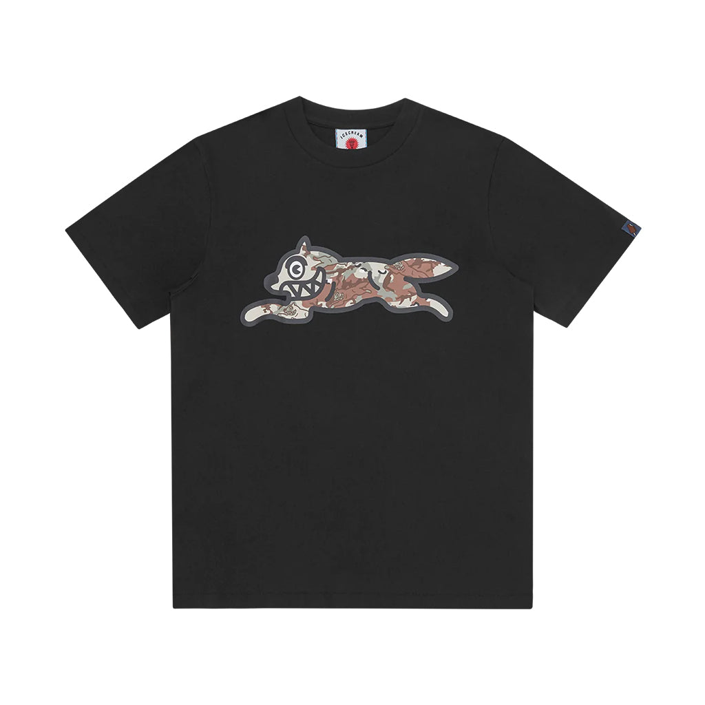 t-shirt Ice Cream choc chip running dog black 2026