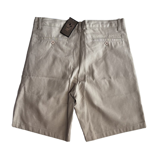 bermuda baggy Doomsday sarrabus canvas shorts beige tg 32