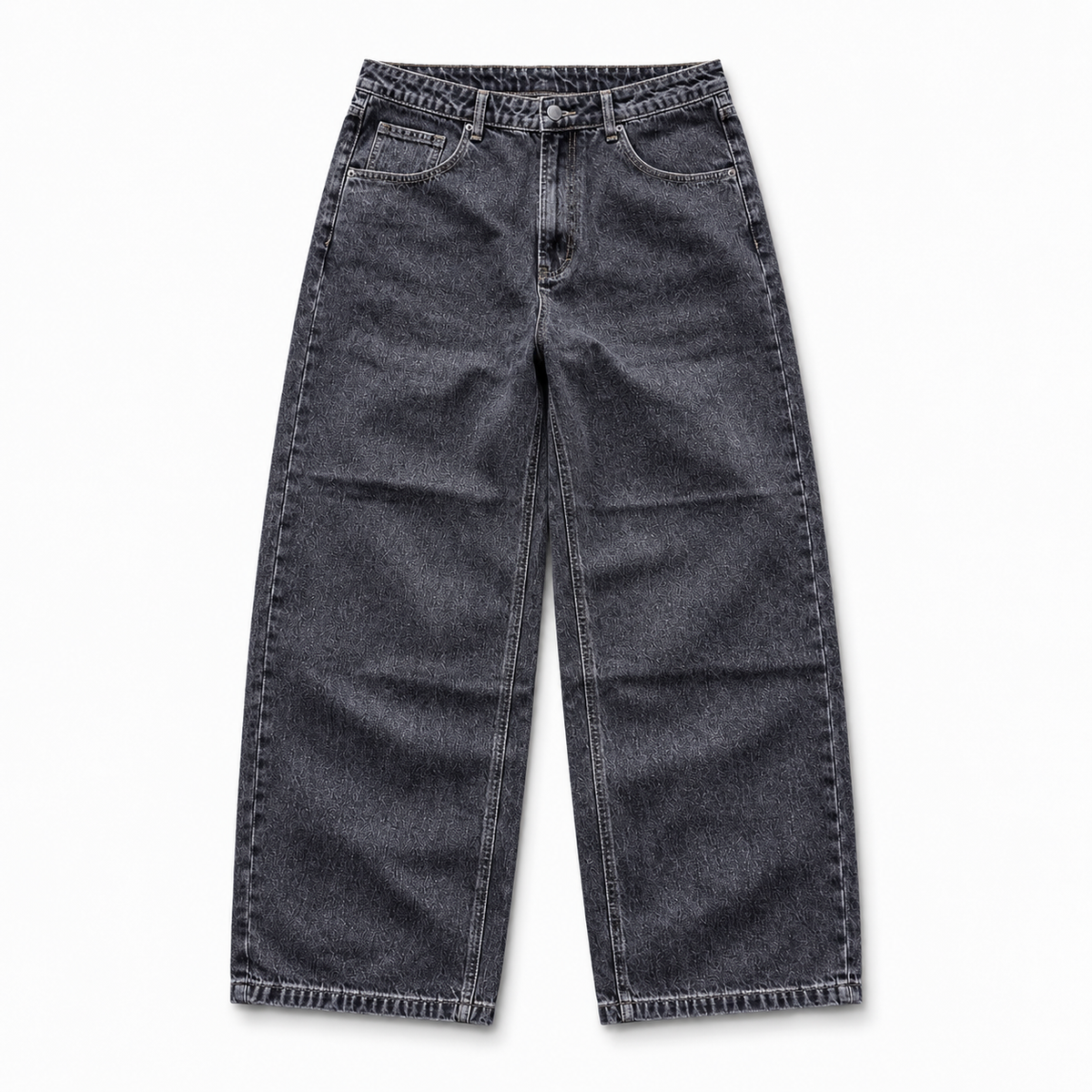 jeans extra baggy OldschoolPesaro® x RTHM new tag black