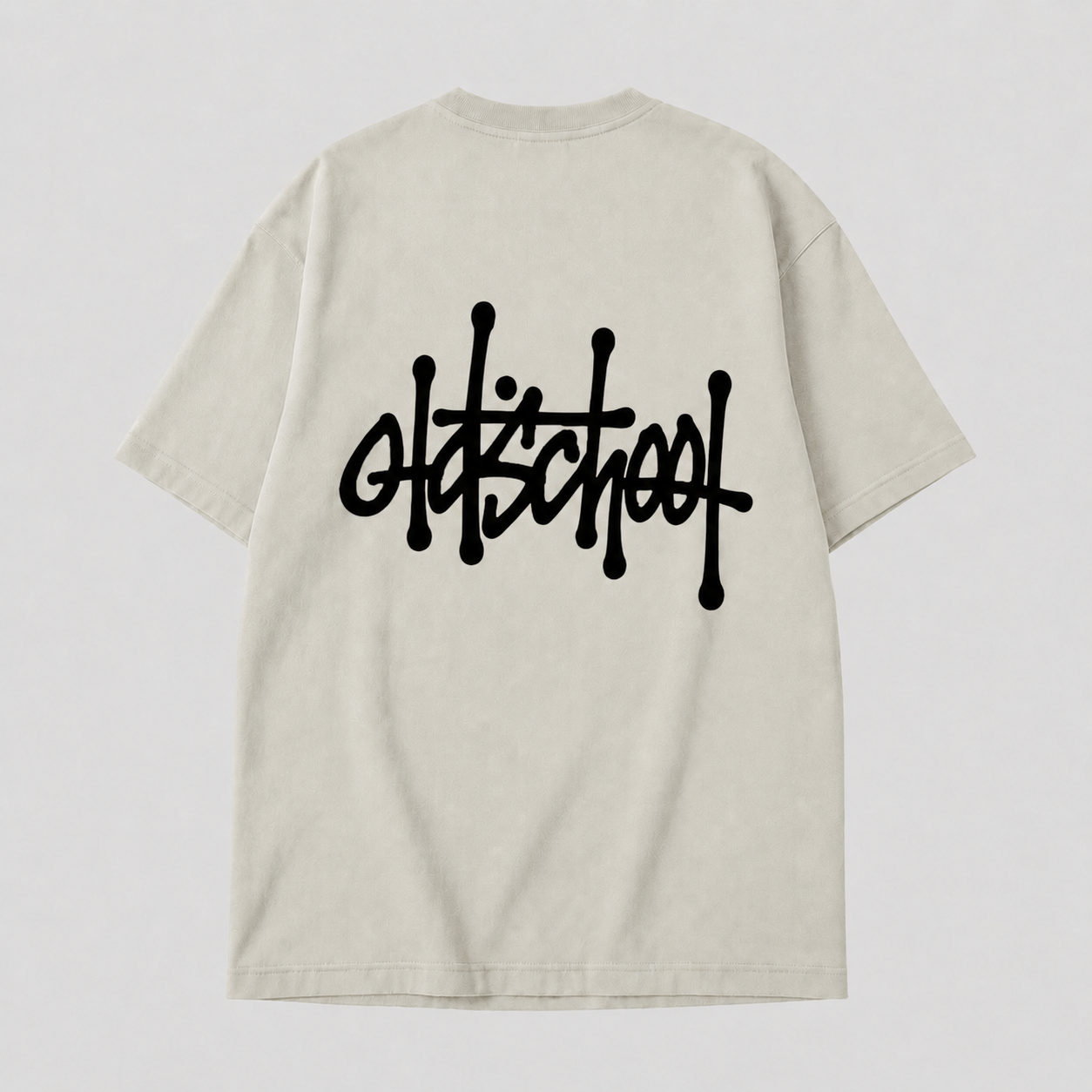 maglietta oversize OldschoolPesaro® new tag oversize tee light green