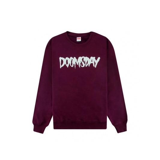 felpa Doomsday classic logo crewneck M L