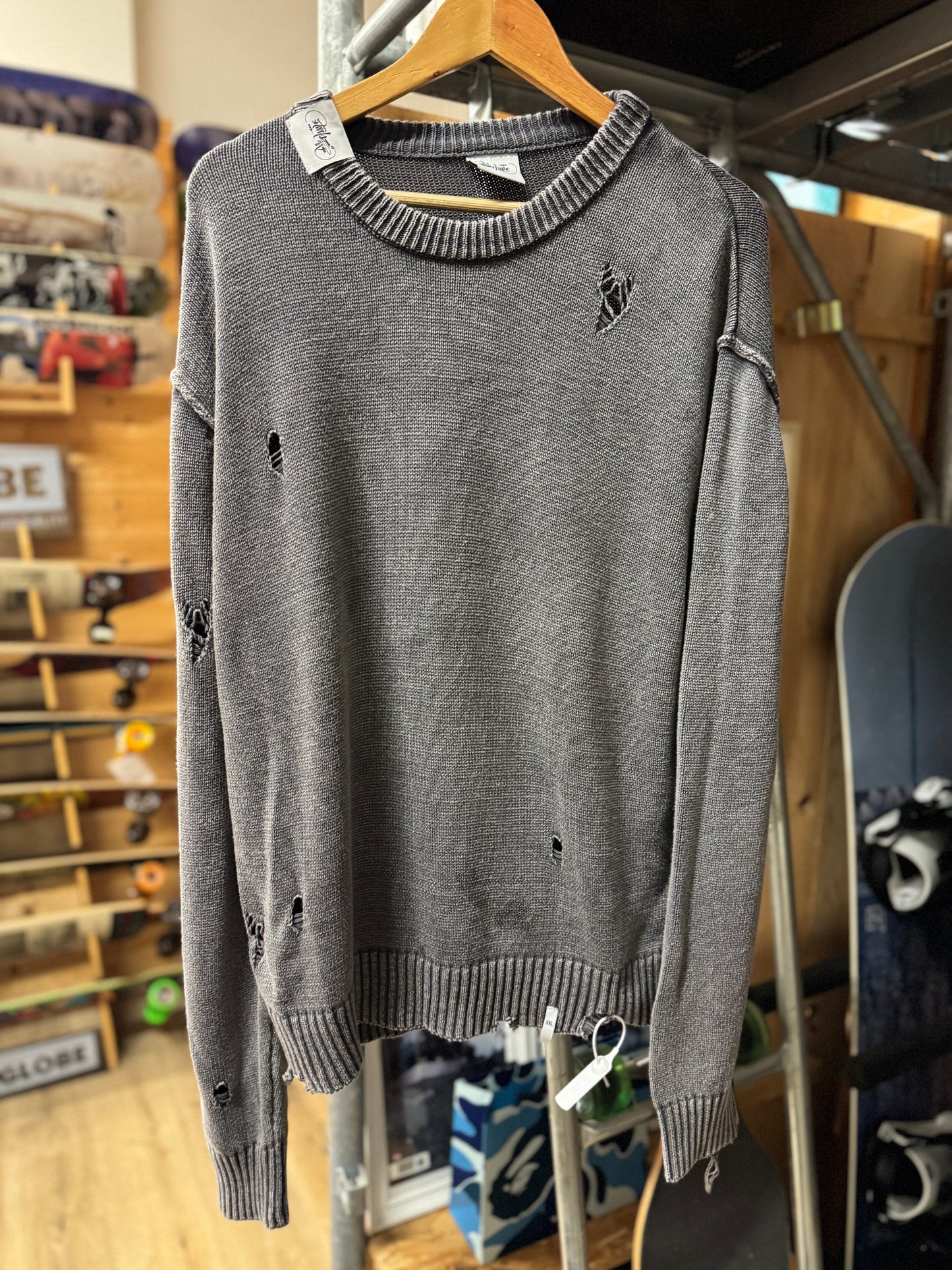 maglione OldschoolPesaro® grunge sweater x elite collection