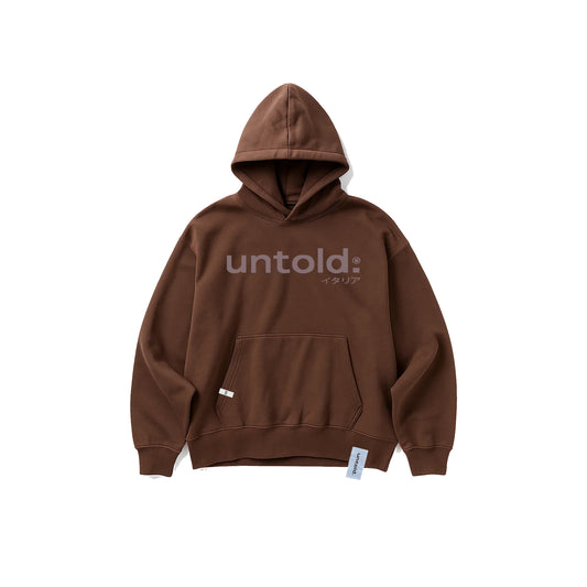 felpa oversize Untold.® Chūō hoodie green unisex