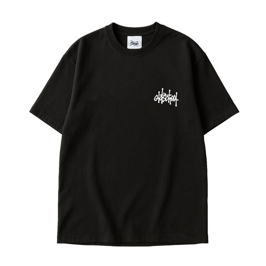 maglietta oversize OldschoolPesaro® new tag oversize tee black