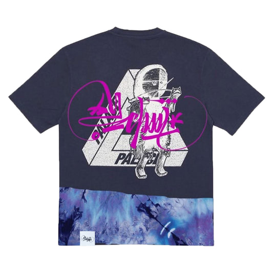 t-shirt OldschoolPesaro® elite collection x Palace tri-ferg half tyedye