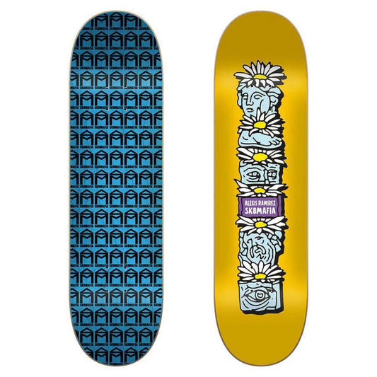 tavola SkateMafia Piled Ramirez 8.25 deck compreso grip