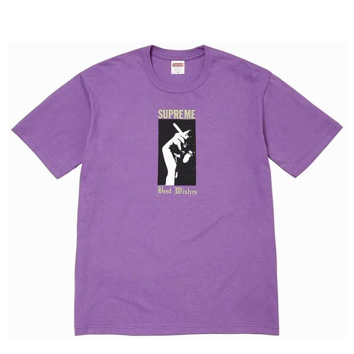 t-shirt Supreme® Newyork wish tee purple tg XL