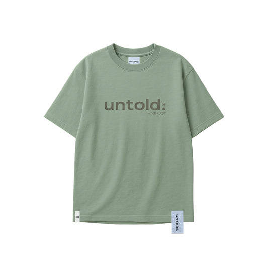 maglietta oversize Untold.® Arakawa tee green unisex
