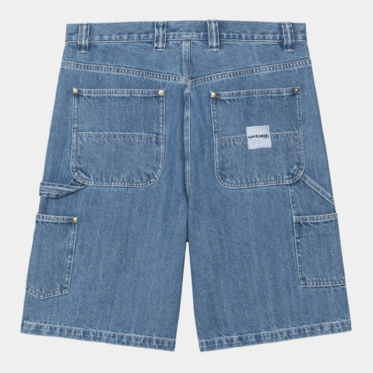 bermuda jorts Untold.® koenji baggy washed denim