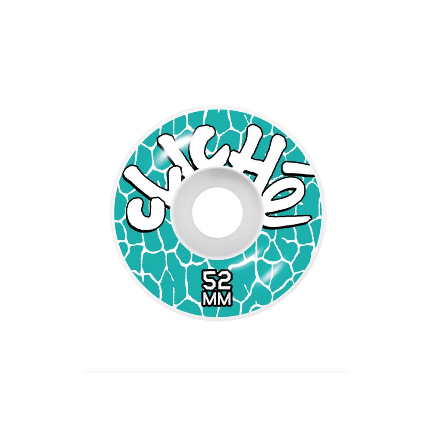 tavola skate completa CLICHE' Handwritten FP Orange Teal 8.25